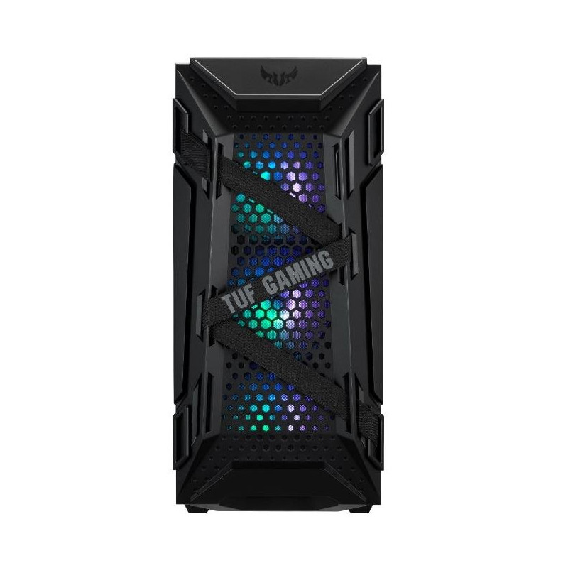 GABINETE ASUS GT301 TUF GAMING RGB BLACK V TEMPLADO