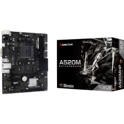 MOTHERBOARD BIOSTAR AM4 A520MHP BOX M-ATX DDR4