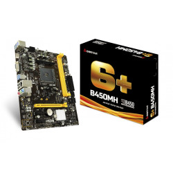 MOTHERBOARD BIOSTAR AM4 B450MH BOX M-ATX DDR4