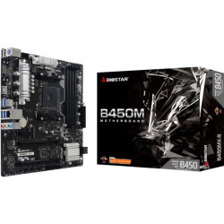 MOTHERBOARD BIOSTAR AM4 B450MX-S BOX M-ATX DDR4