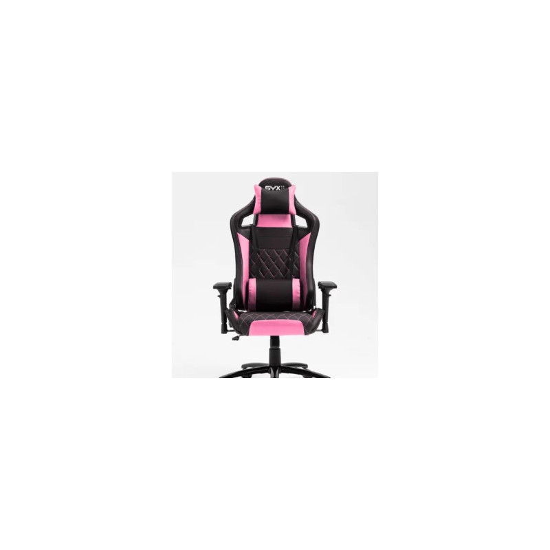 SILLA GAMER SYX GC-S02 PW PURPURA BLANCO