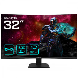 MONITOR 32 GIGABYTE GS32QC CURVO GAMING 165HZ HDMI