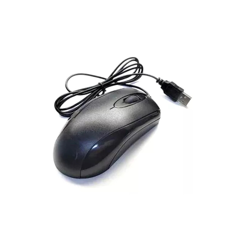 Mouse Performance Mo-383 Óptico Usb Scroll Color Negro