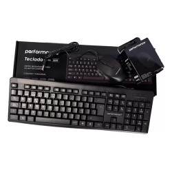 TECLADO + MOUSE PERFORMANCE 8259+M408 USB BLACK