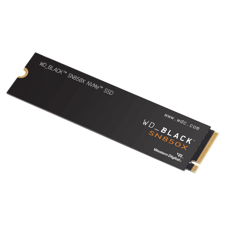 DISCO ESTADO SOLIDO SSD 2TB WESTERN DIGITAL SN850X BLACK NVMe M.2 2280 Pcie 4.0