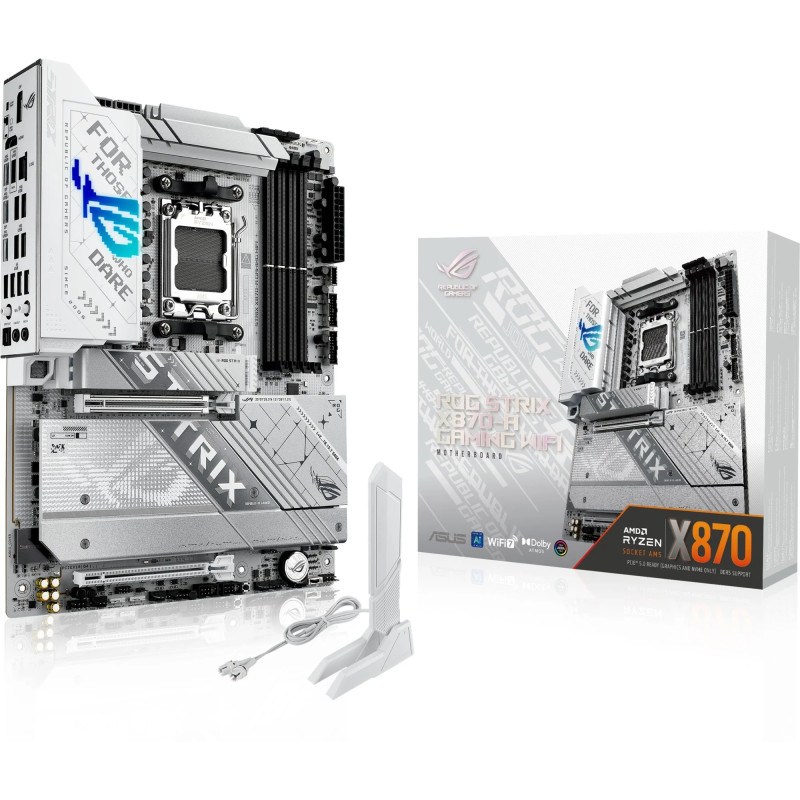 MOTHERBOARD ASUS AM5 ROG STRIX X870-A GAMING WIFI BOX ATX