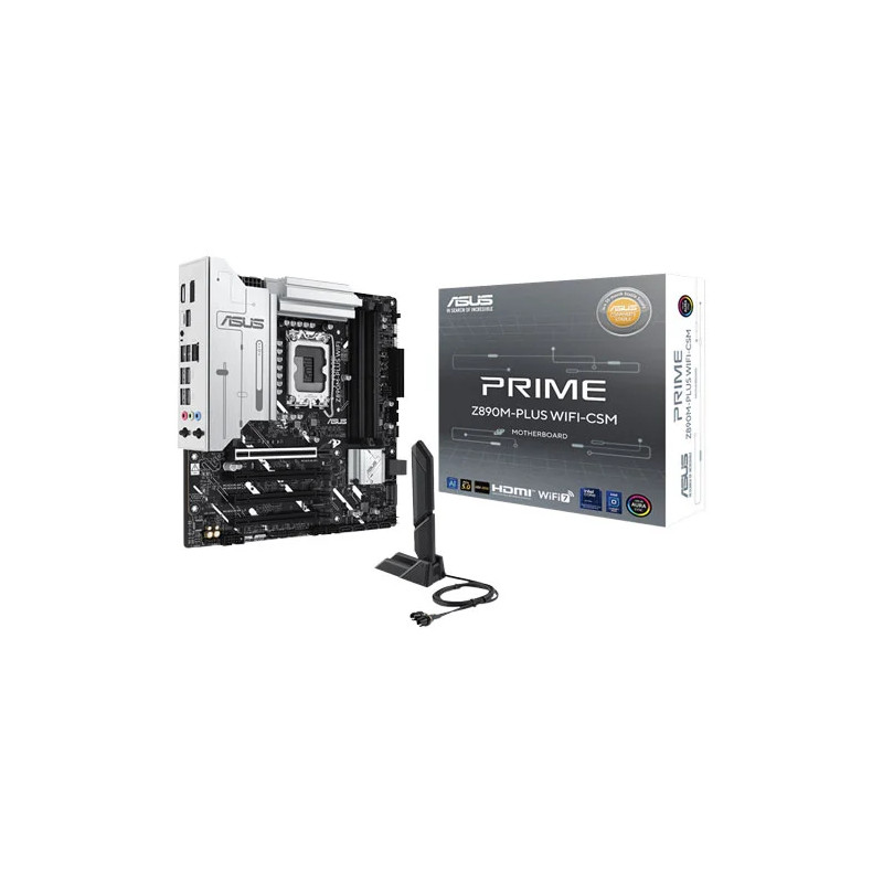 MOTHERBOARD ASUS S1851 PRIME Z890M-PLUS WIFI BOX M-ATX