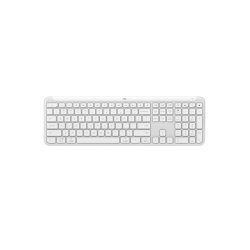 TECLADO WIRELESS LOGITECH K950 SIGNATURE SLIM WHITE 920-012593