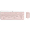 TECLADO Y MOUSE SLIM WIRELESS LOGITECH MK470 ROSE 920-011312