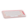 COMBO WIERELESS TECLADO Y MOUSE LOGITECH POP ICON ROSA 920-013053