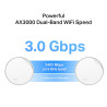 ACCESS POINT DECO X50 POE PACK DE 3 MESH TP LINK AX3000 WIFI GIGABIT