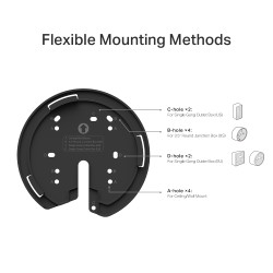 ACCESS POINT DECO X50 POE PACK DE 3 MESH TP LINK AX3000 WIFI GIGABIT