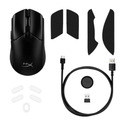 Mouse HyperX Pulsefire Haste 2 Gaming Wireless Black