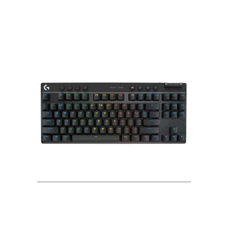 TECLADO LOGITECH PRO X TKL BLACK LIGHTSPEED 920-012127