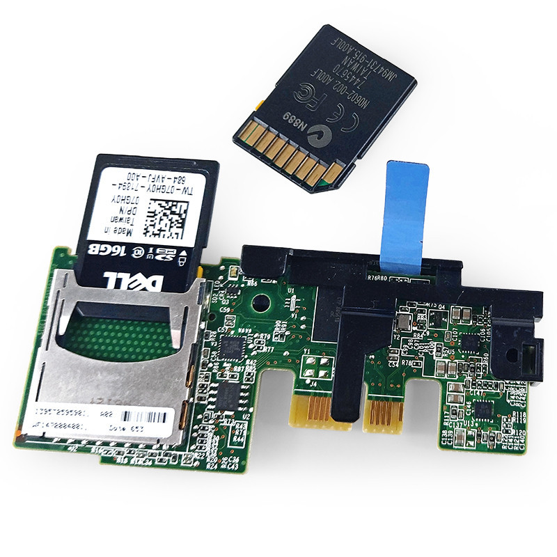 LECTOR DE TARJETAS SD VFLASH DELL DUAL SD (IDSDM) INCLUYE 2X 16GB PARA SERVIDOR