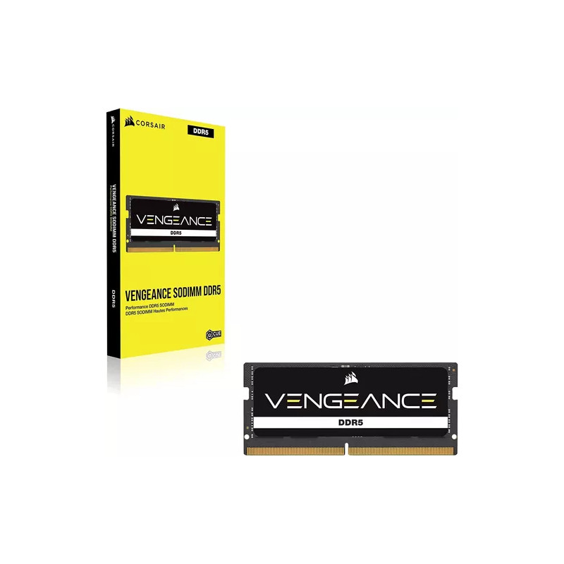 MEMORIA RAM SODIMM DDR5 16GB 4800MHZ CORSAIR VENGEANCE CMSX16GX5M1A4800C40