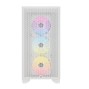 GABINETE CORSAIR 3000D RGB AIRFLOW MID-TOWER TG RGB FAN X3 WHITE