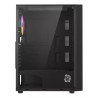 Gabinete Raptor Sentinel TG Mid-Tower RGB Fan x4 w/button control