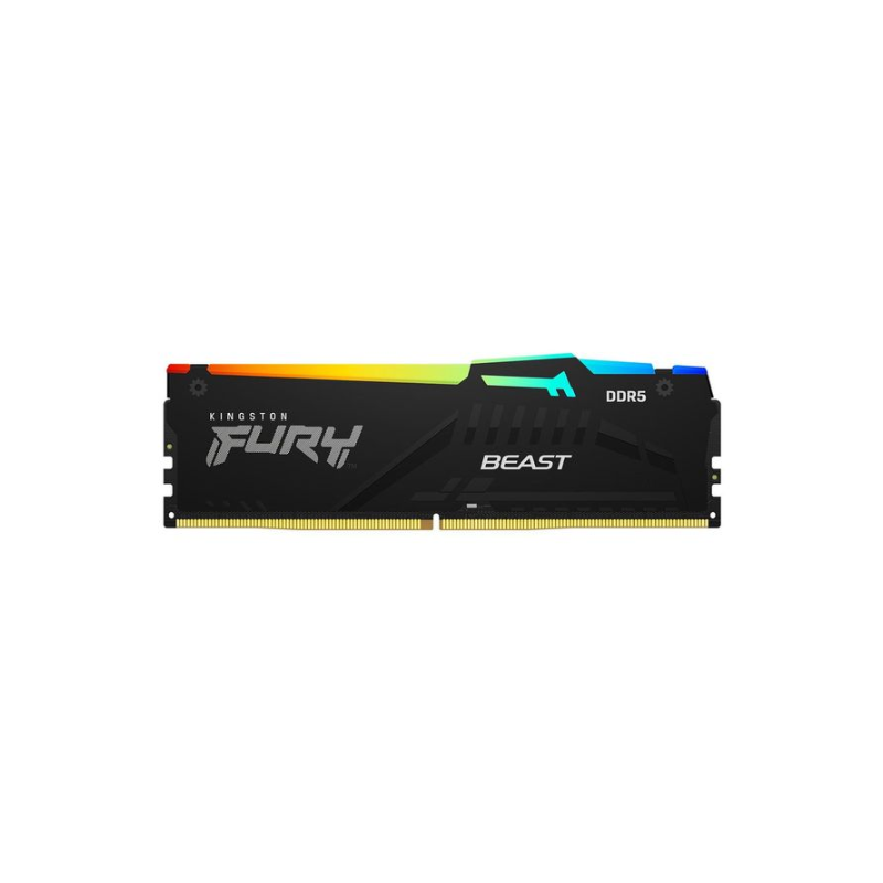 Memoria DDR5 Kingston 16Gb 5600MHz FURY BEAST RGB