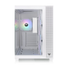 GABINETE THERMALTAKE VIEW 380 MID-TOWER TG X2 FAN ARGB X4 SNOW WHITE