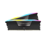 MEMORIA DDR5 CORSAIR 64GB (2X32GB) 6400 MHZ VENGEANCE RGB BLACK CL32