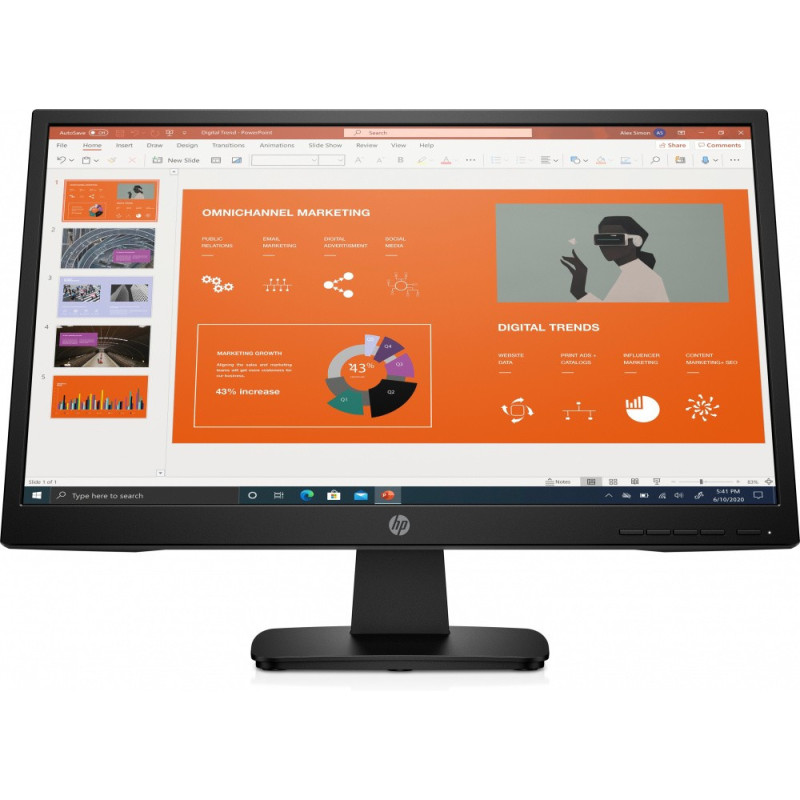 MONITOR 22`  LED HP P22VA G4 HDMI FHD