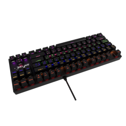 TECLADO RAPTOR FIRECLAW M87 MECANICO RETROILUMINADO SWITCH RED OUTEMU