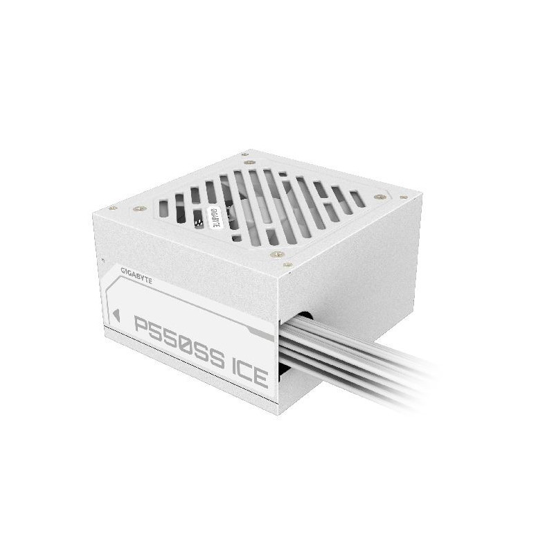 Fuente Gigabyte P550S 550W 80 PLUS Silver white