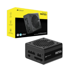 Fuente Corsair RM750e 750W Cybenetics Gold Full Modular PCIe 5.1 / ATX 3.1 Black