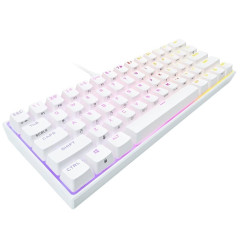 Teclado Corsair K65 RGB Mini 60% Mecanico Cherry MX Speed White