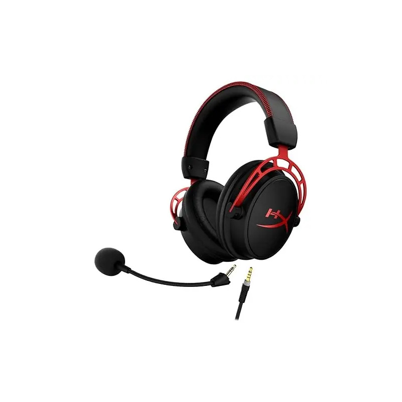 Auricular HYPERX Cloud Alpha Negro y Rojo