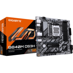 MOTHERBOARD GIGABYTE AM5 B840M DS3H DDR5 BOX M-ATX