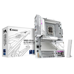 MOTHERBOARD GIGABYTE B860 AORUS ELITE WIFI 7 ICE DDR5 S1851