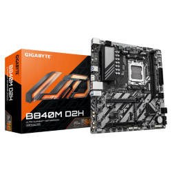 MOTHERBOARD GIGABYTE B840M D2H DDR5 AM5 (Serie 7000/8000/9000)