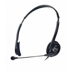 Auriculares Genius ajustables para PC HS-200C + cable single jack