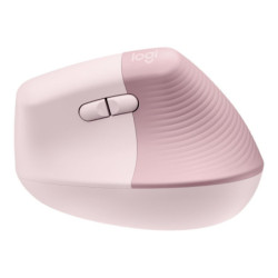 Mouse Inalámbrico Logitech Lift Rosa vertical 910-006472
