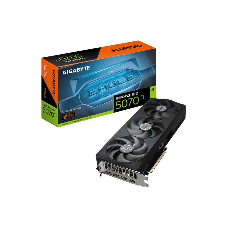 PLACA DE VIDEO VGA Gigabyte GeForce RTX 5070 Ti EAGLE OC 16G