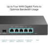 Router TL-ER7206 VPN Multiwan 10/100/1000 5PS TP LINK