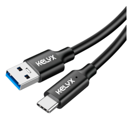 Cable Kelyx USB 3.2 a Type C 3A 60W 1mt