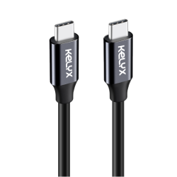 Cable Kelyx USB Type C a Type C 240W / 20Gbp - 4K ULTRA HD 1mt