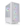Gabinete Thermaltake S200 Mid-Tower TG Fan ARGB x4 Snow