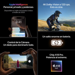 Apple iPhone 16 Pro Max Color Titanio del desierto