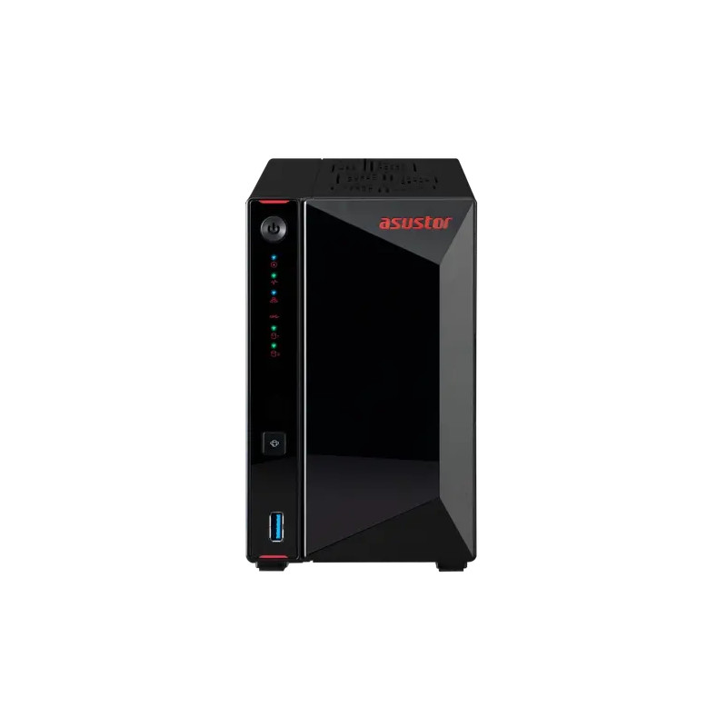 Servidor de almacenamiento Asustor NAS Tower Nimbustor 2 Gen2 AS5402T 2X3.5/2.5