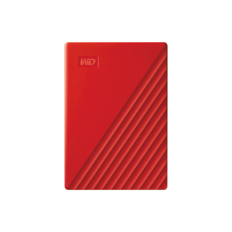 Disco duro portatil WD My Passport 4TB USB 3.2 Rojo