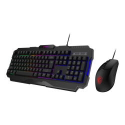 COMBO LS TECLADO Y MOUSE USB MSI FORGE GK100