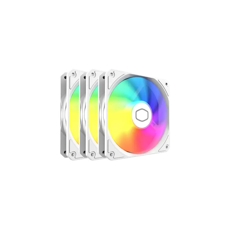 Fan Cooler CM MF120 Lite ARGB White Edition 3-Pack