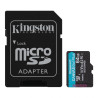 Tarjeta de Memoria KINGSTON Canvas Go Plus Gen4 MicroSDXC 64GB UHS-I U3 V30 200MB/s