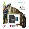 Tarjeta de Memoria KINGSTON Canvas Go Plus Gen4 MicroSDXC 64GB UHS-I U3 V30 200MB/s