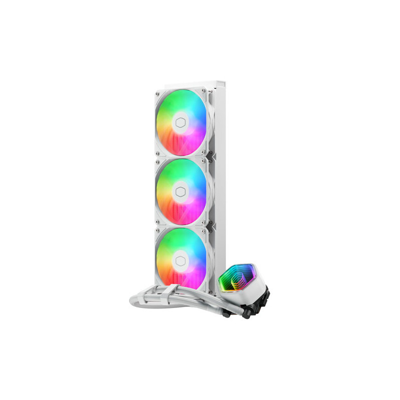 Water Cooler Cooler Master MasterLiquid 360 Core II White