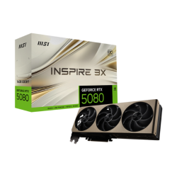 PLACA DE VIDEO VGA MSI GeForce RTX 5080 INSPIRE 3X OC 16G